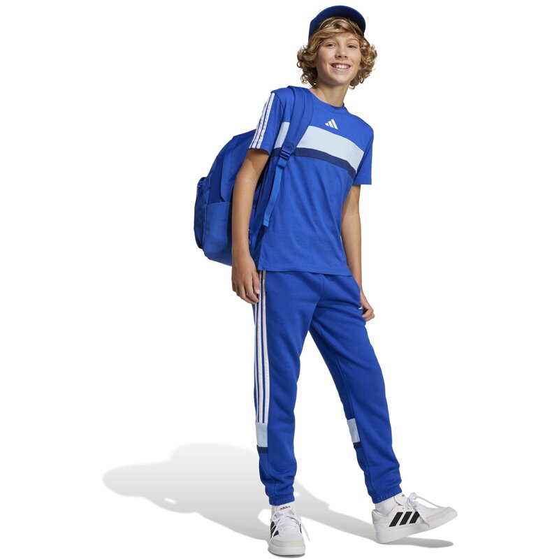 Рубашка сезонная базовая Tiberio 3-Stripes для детей Adidas, мультиколор — фото 4