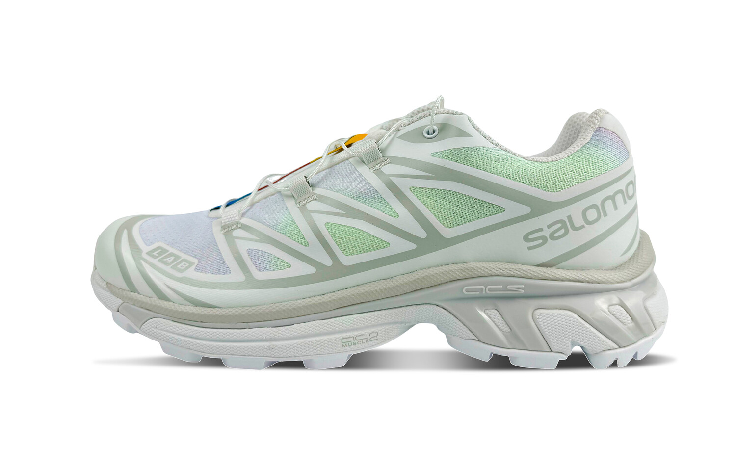 

Кроссовки XT-6 унисекс с низким верхом фиолетово-зеленый Salomon