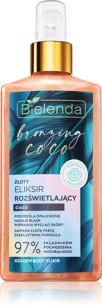 

Бронзирующий кокосовый эликсир-автозагар для тела Bielenda, 150 мл