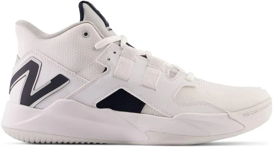 Кроссовки теннисные FuelCell Coco V1 Hard Court, New Balance, White/Eclipse/Arctic Fox — фото 3