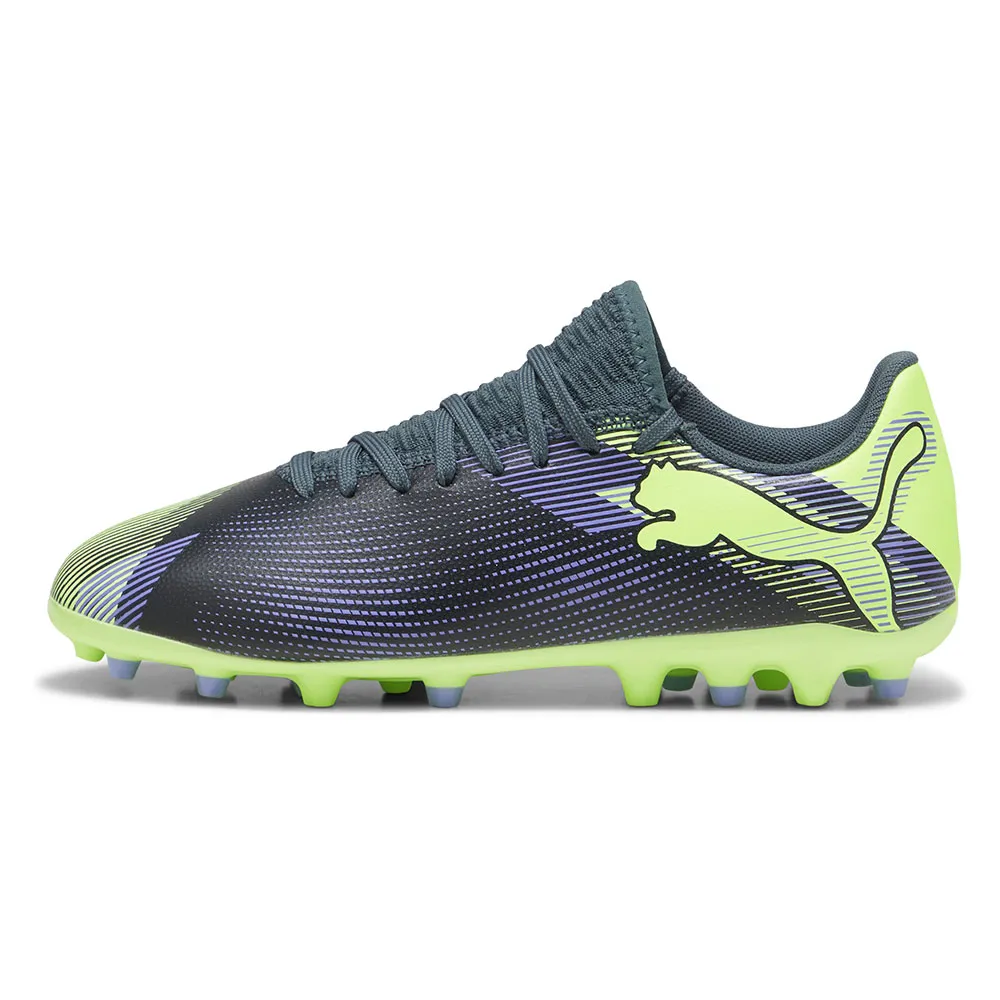 Футбольные бутсы Puma Future 7 Play MG Jr, фиолетовый — фото 4