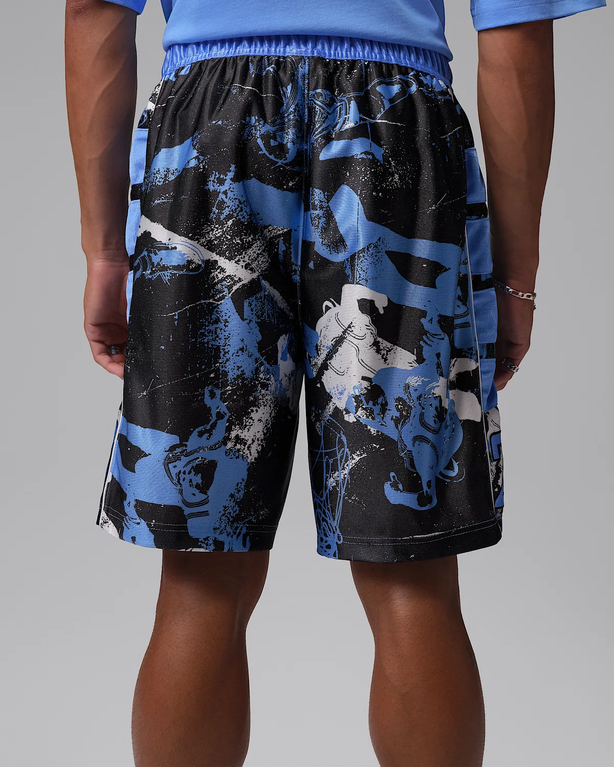 Мужские шорты Jordan Brooklyn Cat Scratch, University Blue/Black/White — фото 3