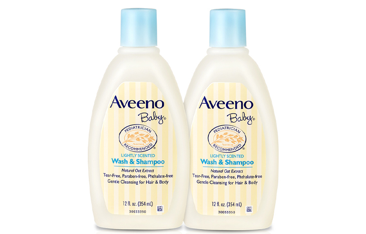 Детское средство для мытья Aveeno Baby, 354 мл х 2