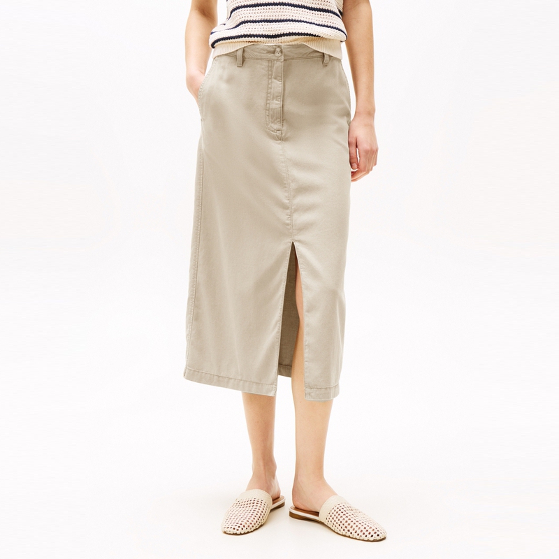 Tommy Hilfiger Женские повседневные короткие юбки Khaki AEG — фото 4