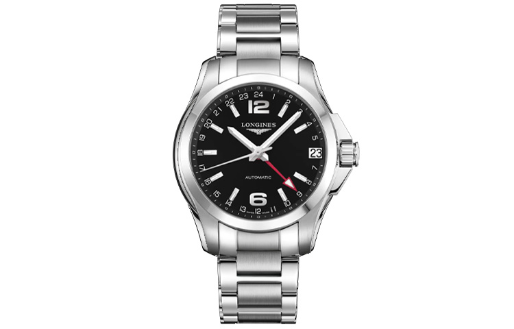 

LONGINES Часы Comcast Collection Automatic Mechanical Movement Men's Watch Watch 41mm Black Dial Stainless Steel Case, Black Dial