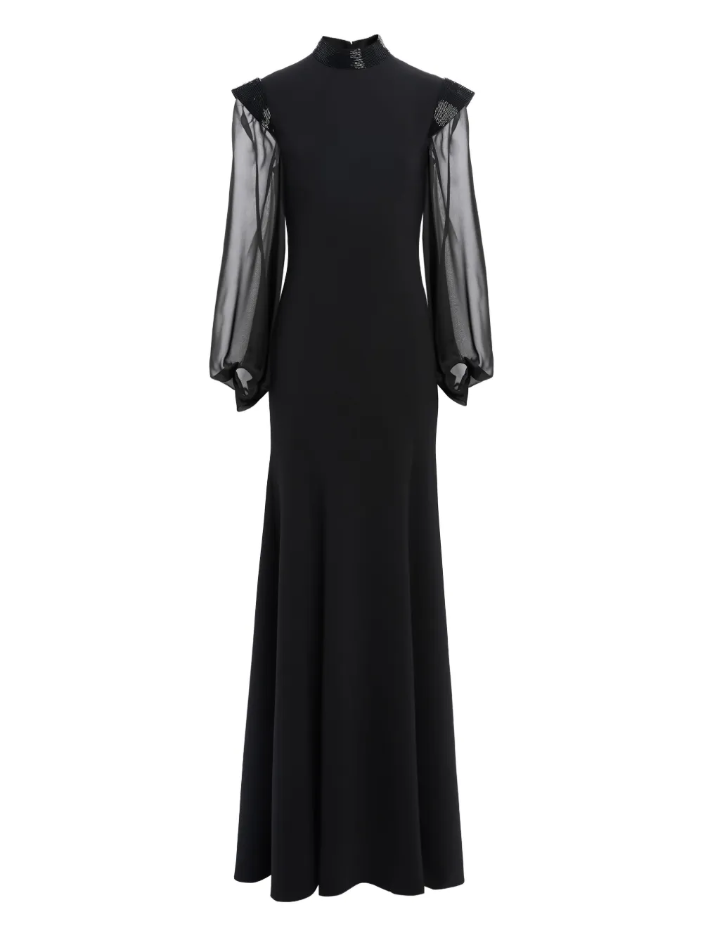 

Платье макси Isabelle Jenny Packham, черный