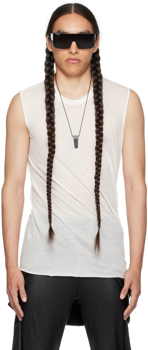 

Белая базовая майка Rick Owens