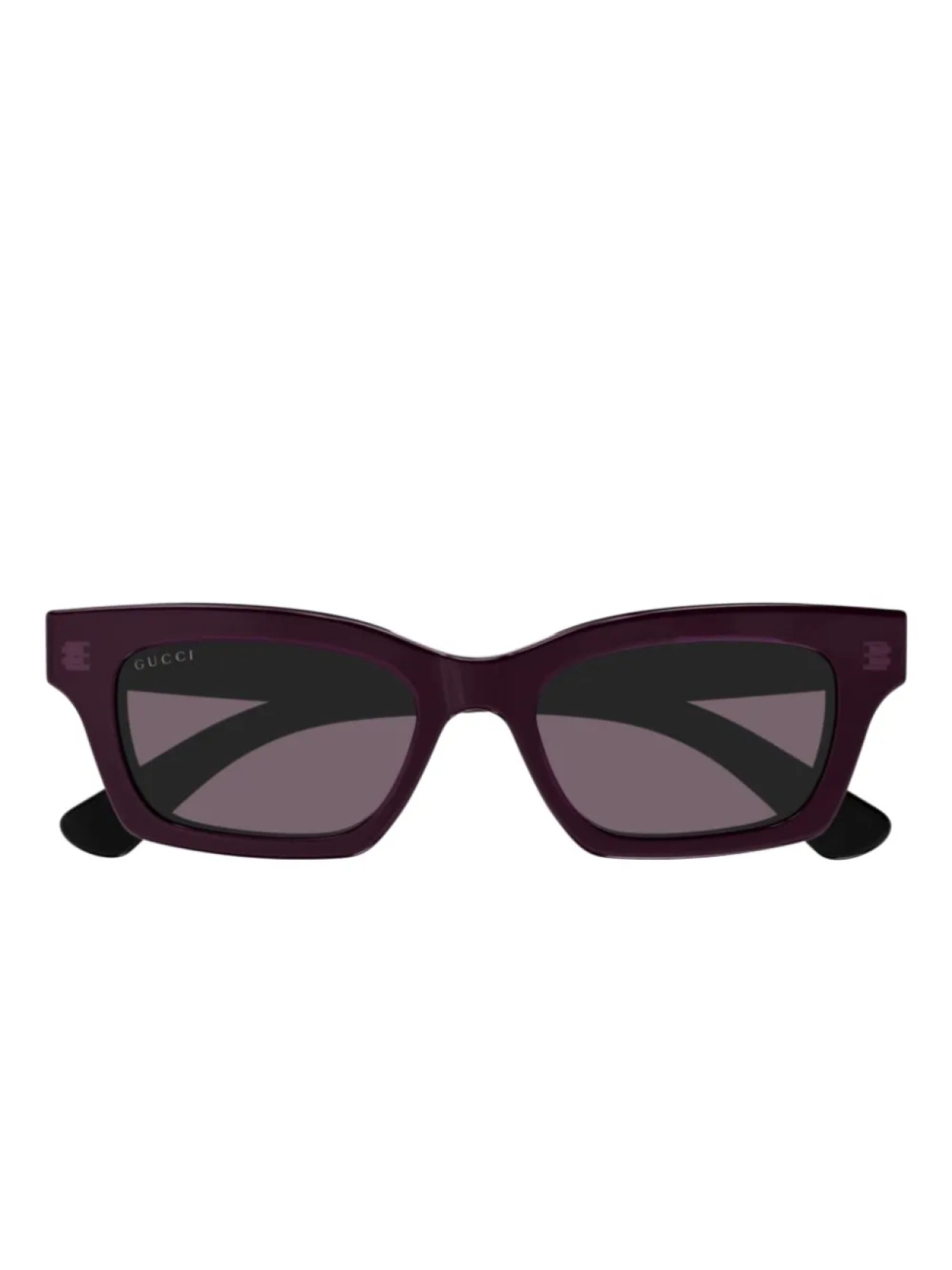 

Солнцезащитные очки в прямоугольной оправе Gucci Eyewear, черный