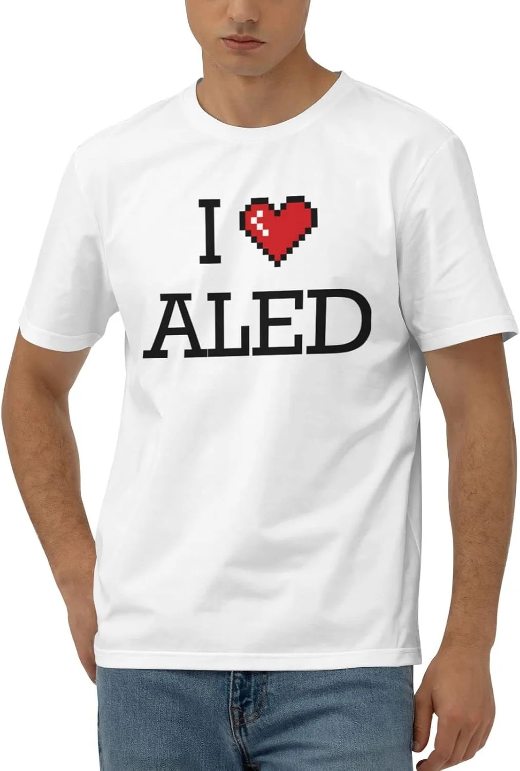 

Футболка мужская Funny I Love Aled Abipuir