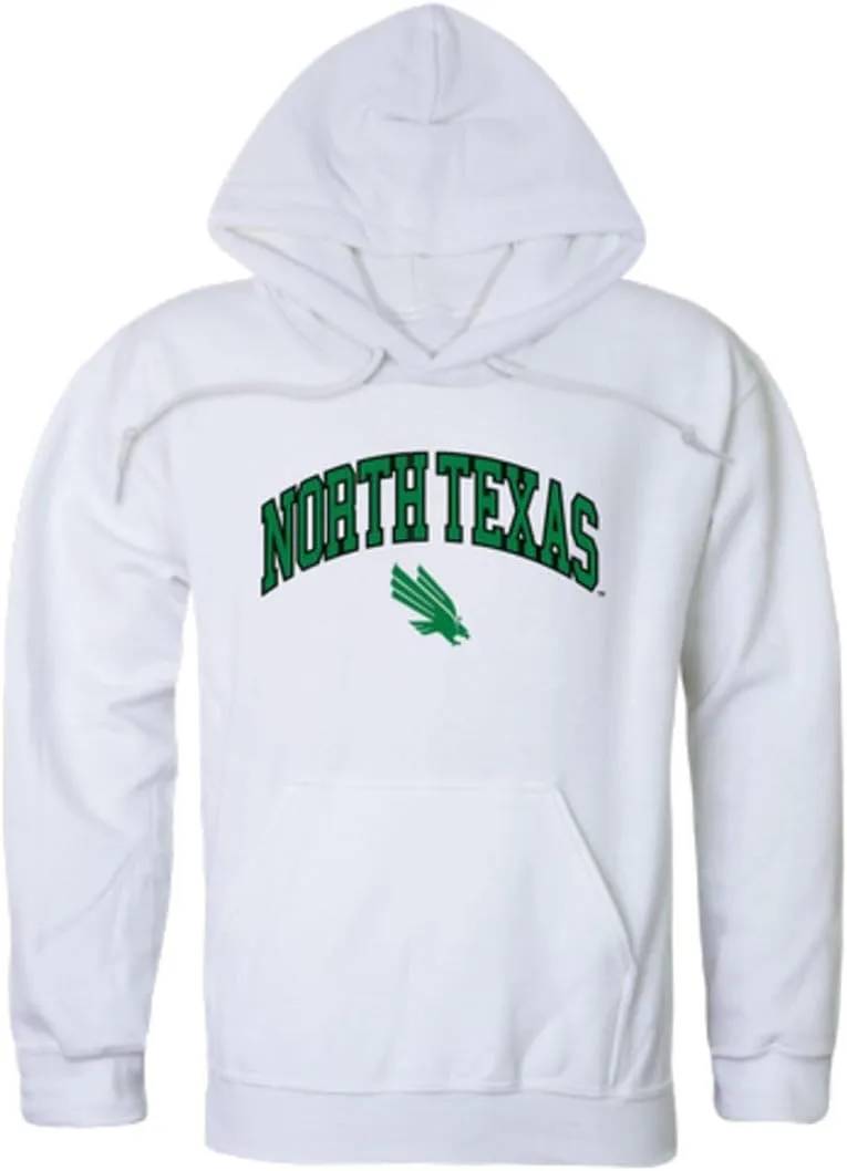 

W Republic UNT University of North Texas Mean Green Campus Crewneck Pullover Sweatshirt