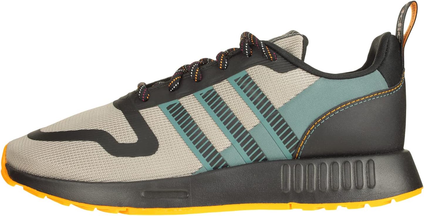 Мужские кроссовки для бега Adidas Originals Multix, светло-коричневый/изумрудный/оранжевый — фото 3