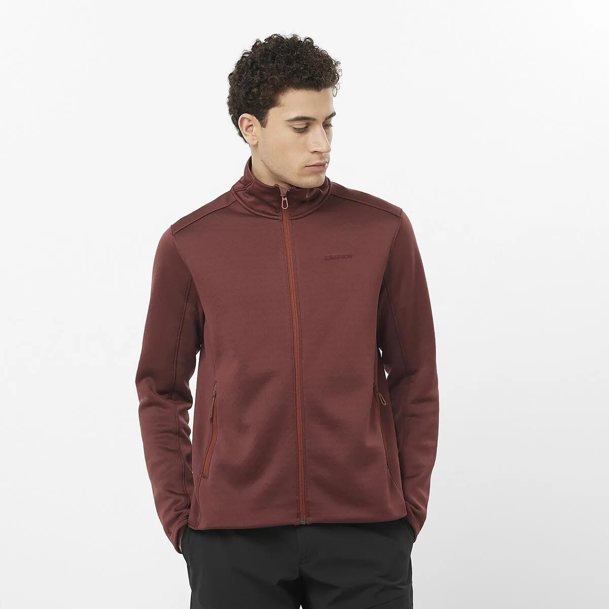 

Salomon Essential Мужская куртка среднего тепла, коричневый