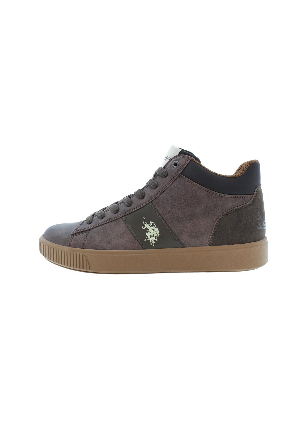 

Низкие кроссовки Tymes U.S. Polo Assn., цвет marrone scuro, Серый, Низкие кроссовки Tymes U.S. Polo Assn., цвет marrone scuro