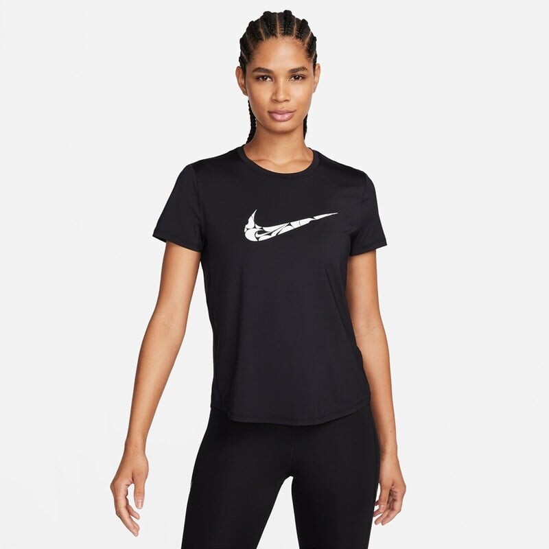 

Женская футболка с одной галочкой Nike, черный