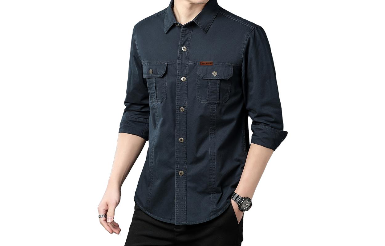 

Мужская рубашка JEEP SPIRIT, темно-синий