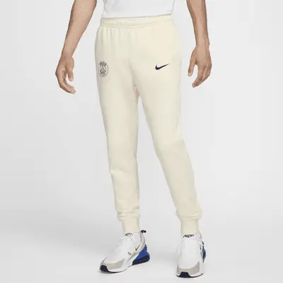 

Джоггеры Nike Paris Saint-Germain Club, цвет Coconut Milk/Midnight Navy