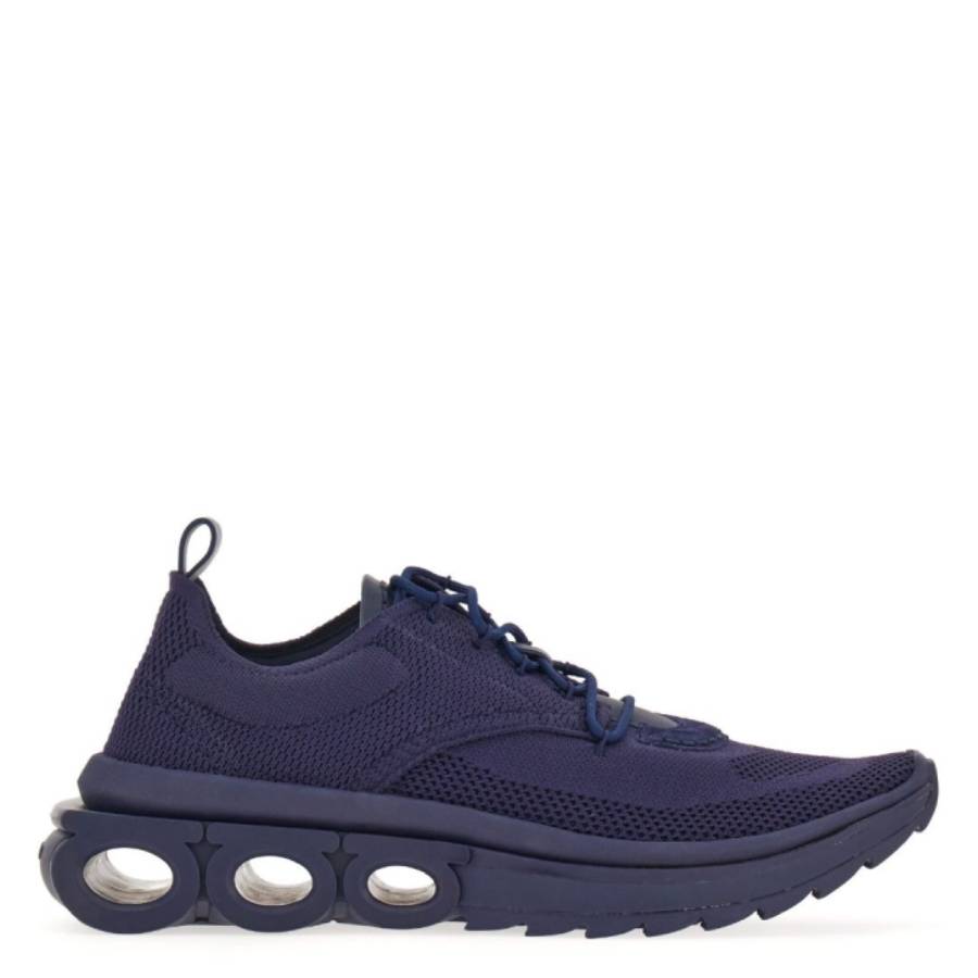 

Ferragamo Nima Knit кроссовки для бега Salvatore Ferragamo, синий
