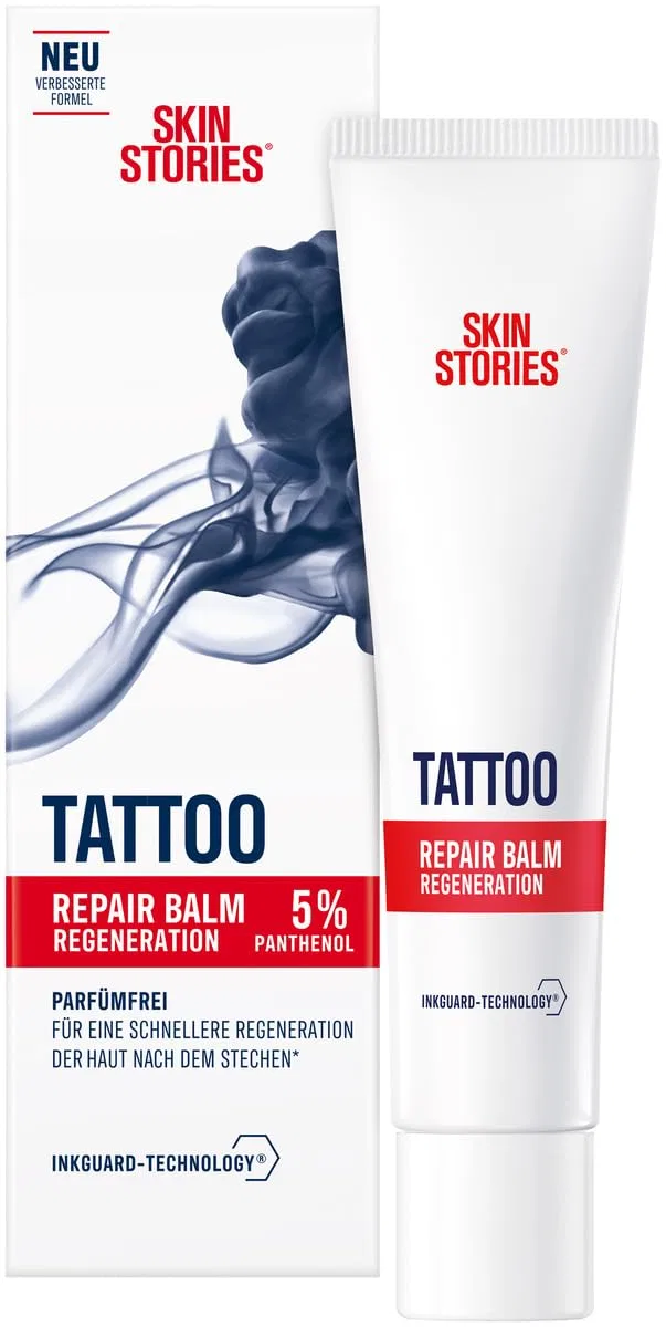 Восстанавливающий бальзам для татуировок «Repair Balm» от SKIN STORIES, 40 мл Skin Stories