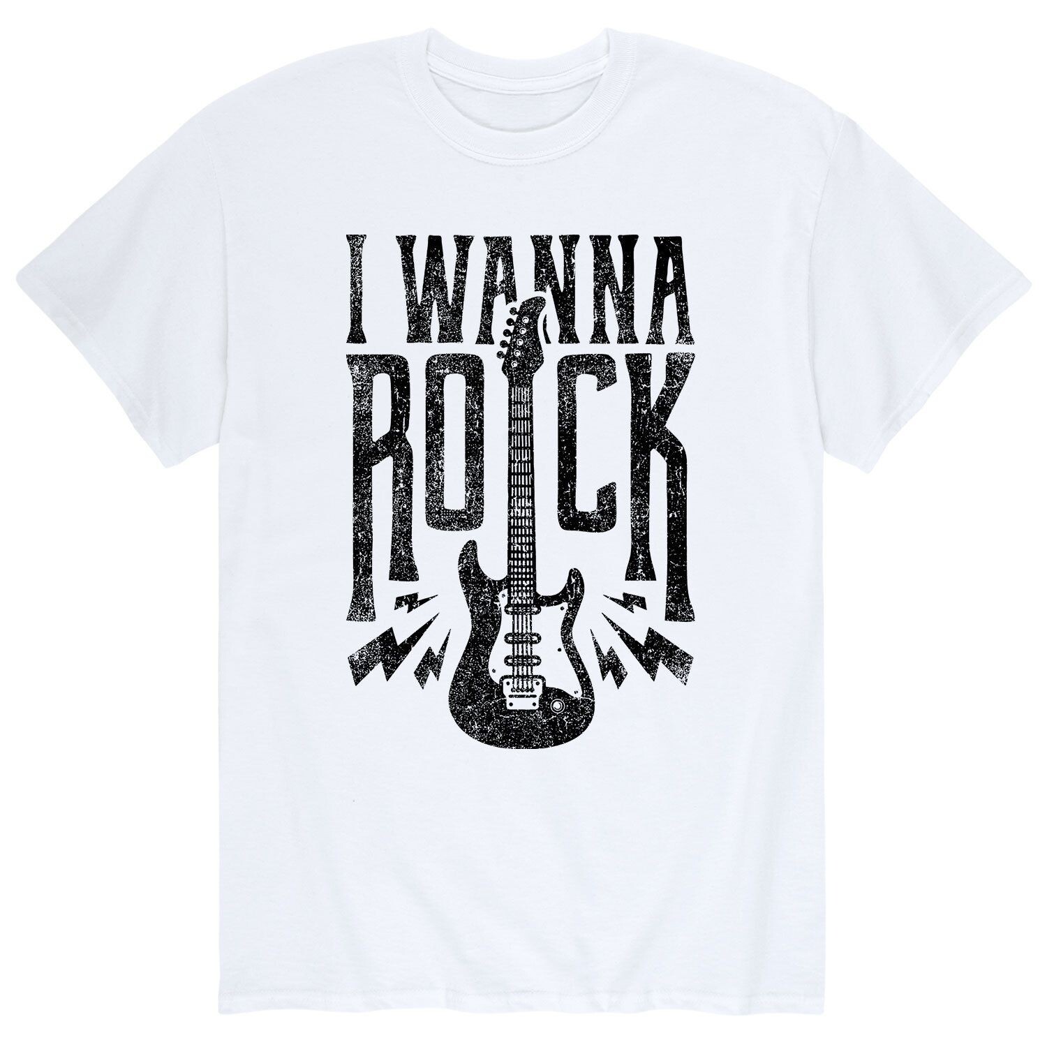 

Мужская черная футболка I Wanna Rock Licensed Character, Черный, Мужская черная футболка I Wanna Rock Licensed Character