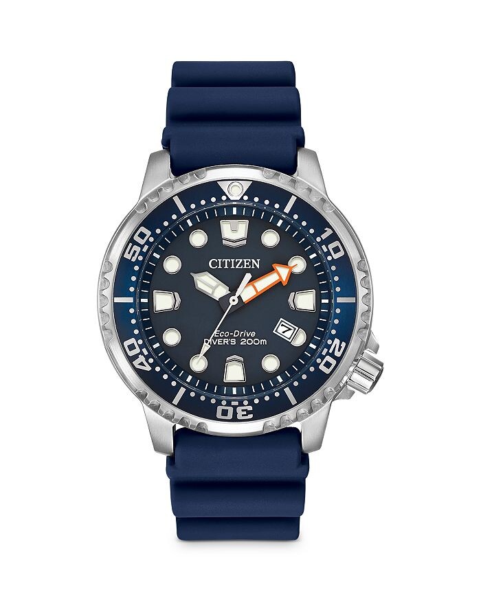 

Часы для дайвинга Citizen Eco-Drive Promaster, 44 мм, черный