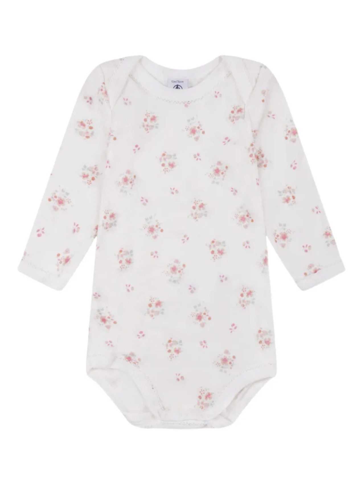 Боди из органического хлопка (упаковка из трех штук) Petit Bateau, белый — фото 3