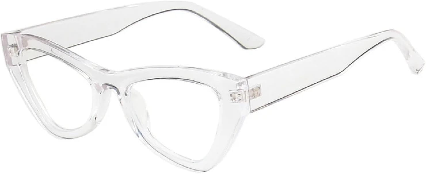 

Модные солнцезащитные очки «кошачий глаз» с леопардовым принтом для женщин, в ретро-стиле, с прозрачной оправой, для мужчин, с защитой от УФ-излучения UV400 HHZZYVY, Transparent