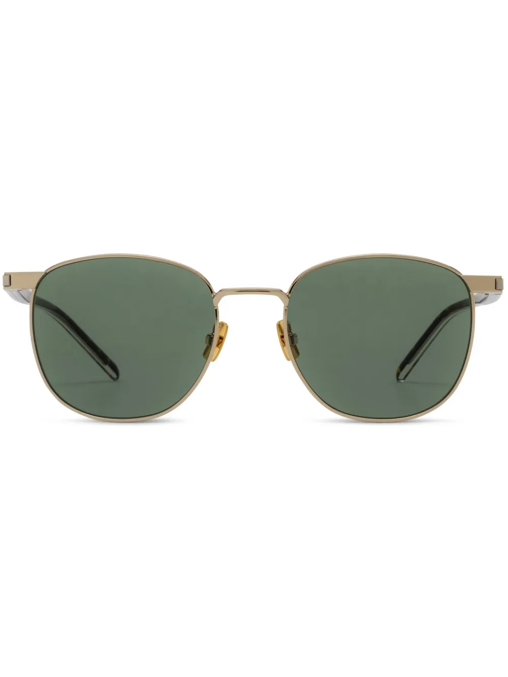 

Солнцезащитные очки с логотипом Saint Laurent Eyewear, золотой