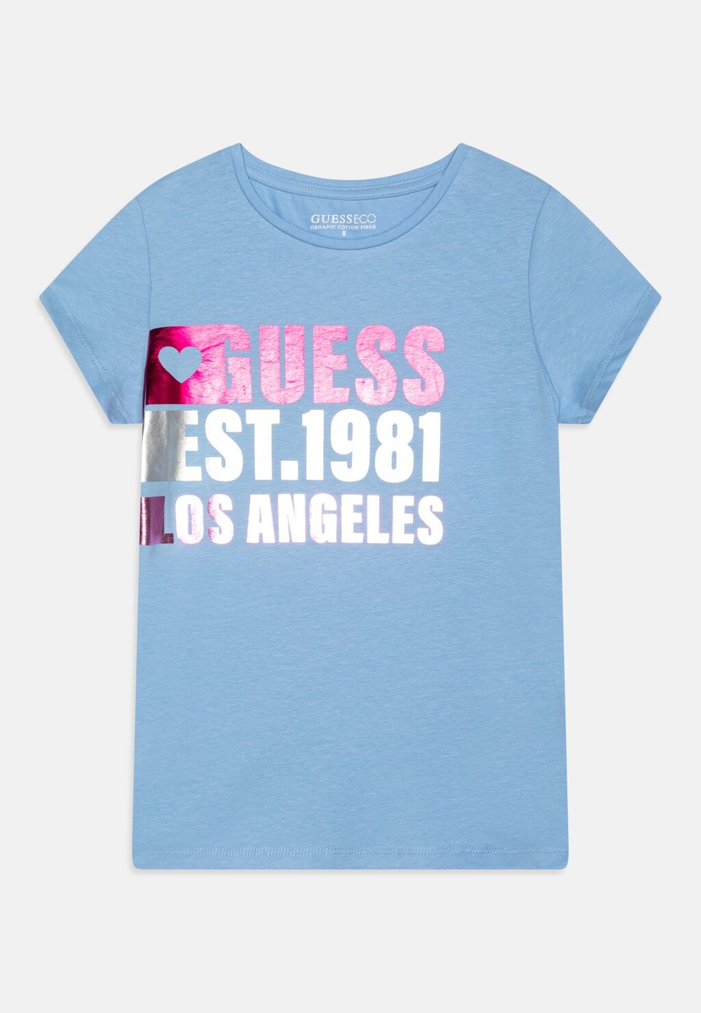 

Футболка JUNIOR GIRL Guess, бирюзовый