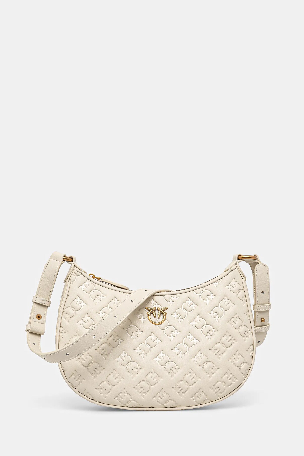 

Сумочка из кожи Pinko, бежевый