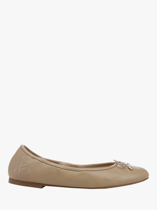 Кожаные балетные туфли-лодочки felicia Sam Edelman, цвет Soft Beige