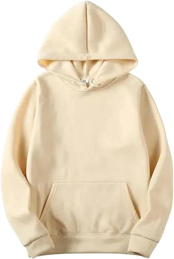 Худи мужское флисовое, однотонное, Generic, цвет Khaki