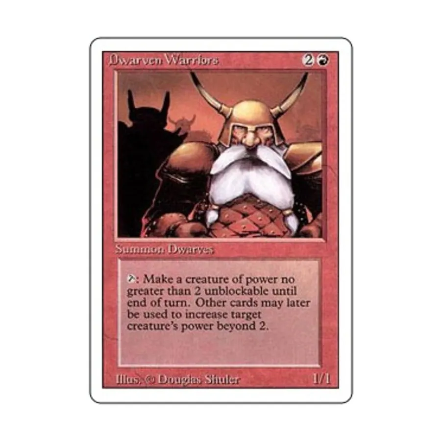 

CCG Гномы-воины (К), MTG - 3rd Edition (Revised)