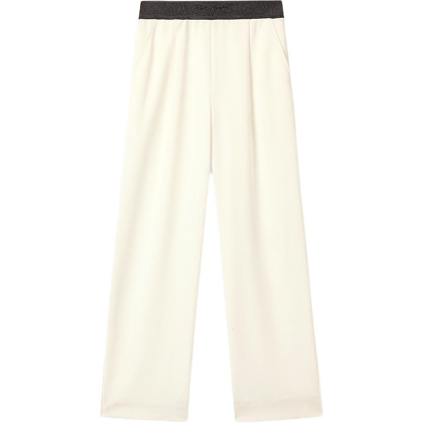 

KARL LAGERFELD Повседневные брюки женские Ecru KARL LAGERFELD / Karl Lagerfeld Jeans