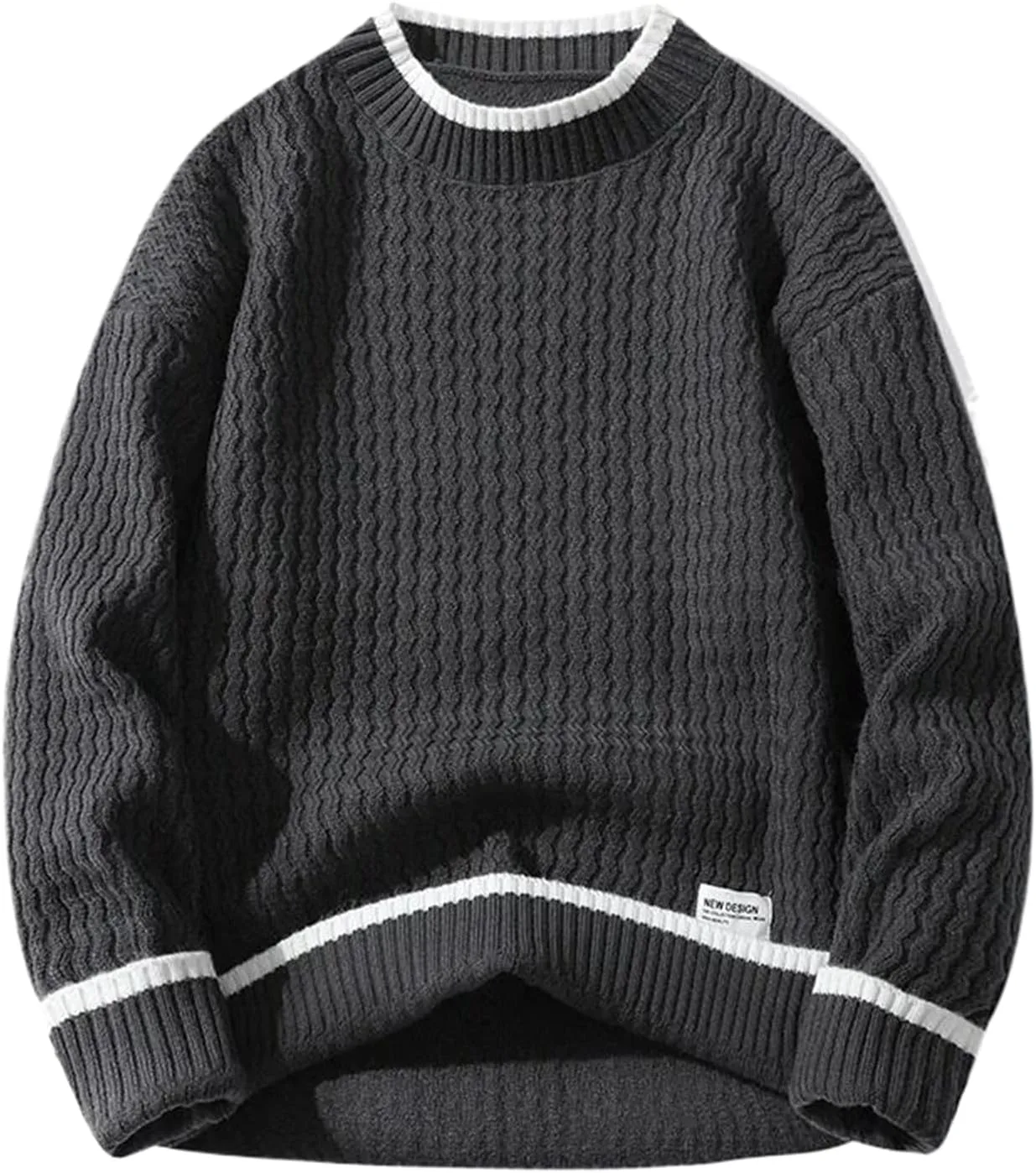 

Свитер с высоким воротником и вставками WHSZEDZB