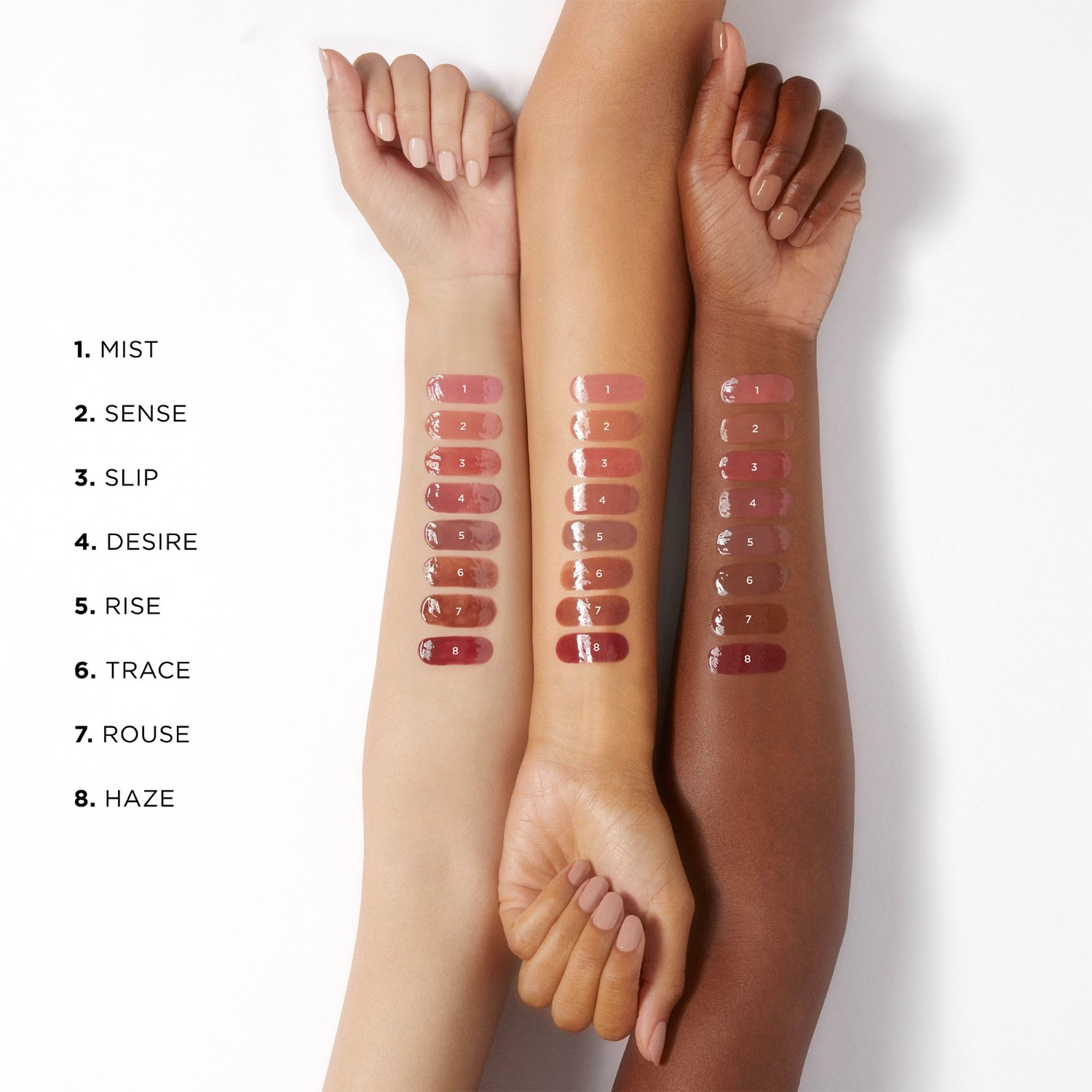 Блеск для губ phantom volumizing glossy balm Hourglass, rise 100, вес 1.7 гр. — фото 2