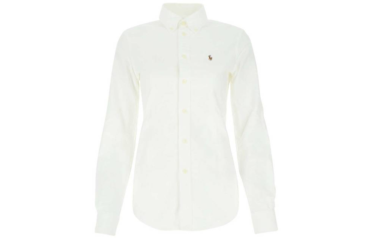 Футболка женская белая Polo Ralph Lauren — фото 2