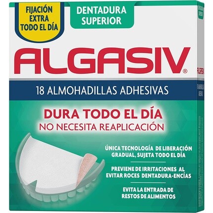 

Клейкие подушечки для верхних протезов, Algasiv