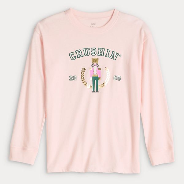 

Детская футболка с длинным рукавом и принтом So, Nutcracker