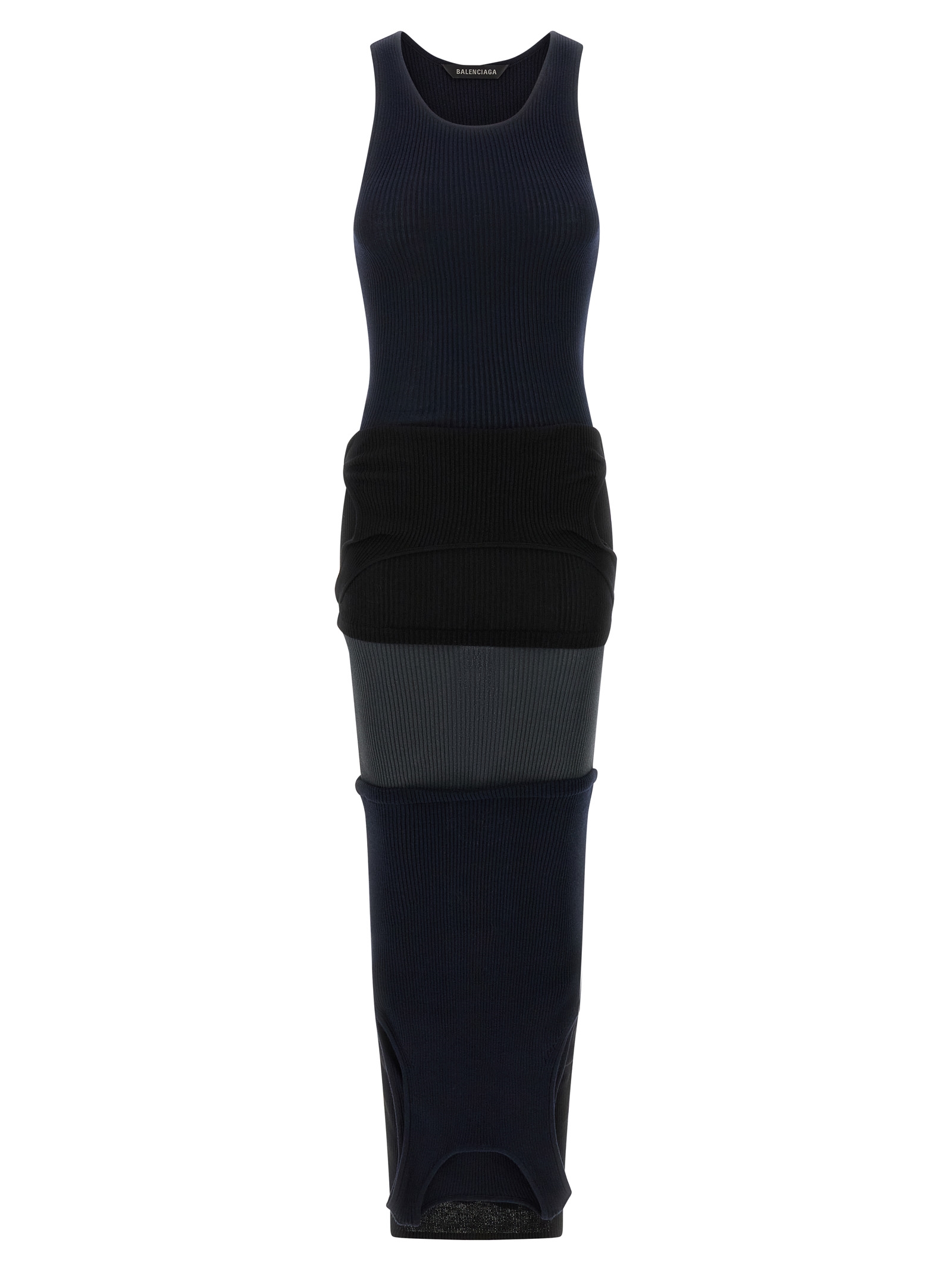 

Платье «Вверх дном» BALENCIAGA, черный