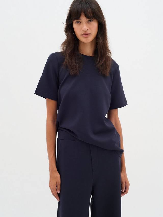 

Футболка с круглым вырезом vincent InWear, цвет Marine Blue