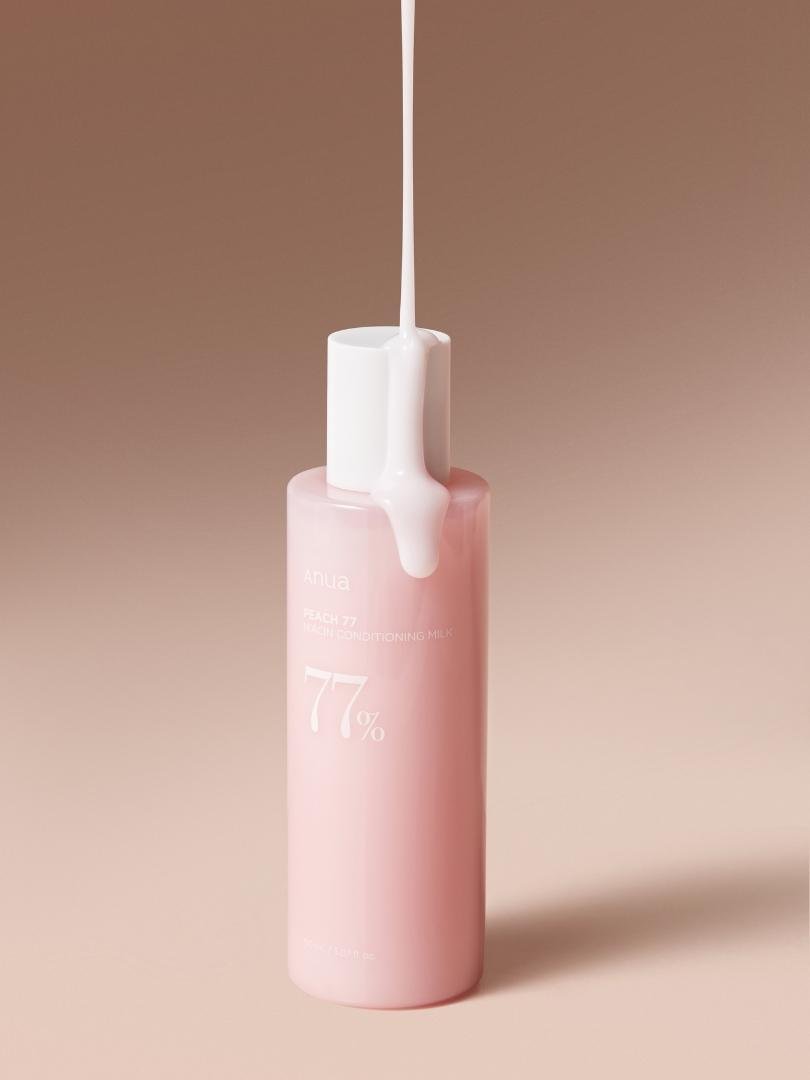 Тоник Anua — Peach % Niacin Milk увлажняющее молочко для лица, 150 мл — фото 2