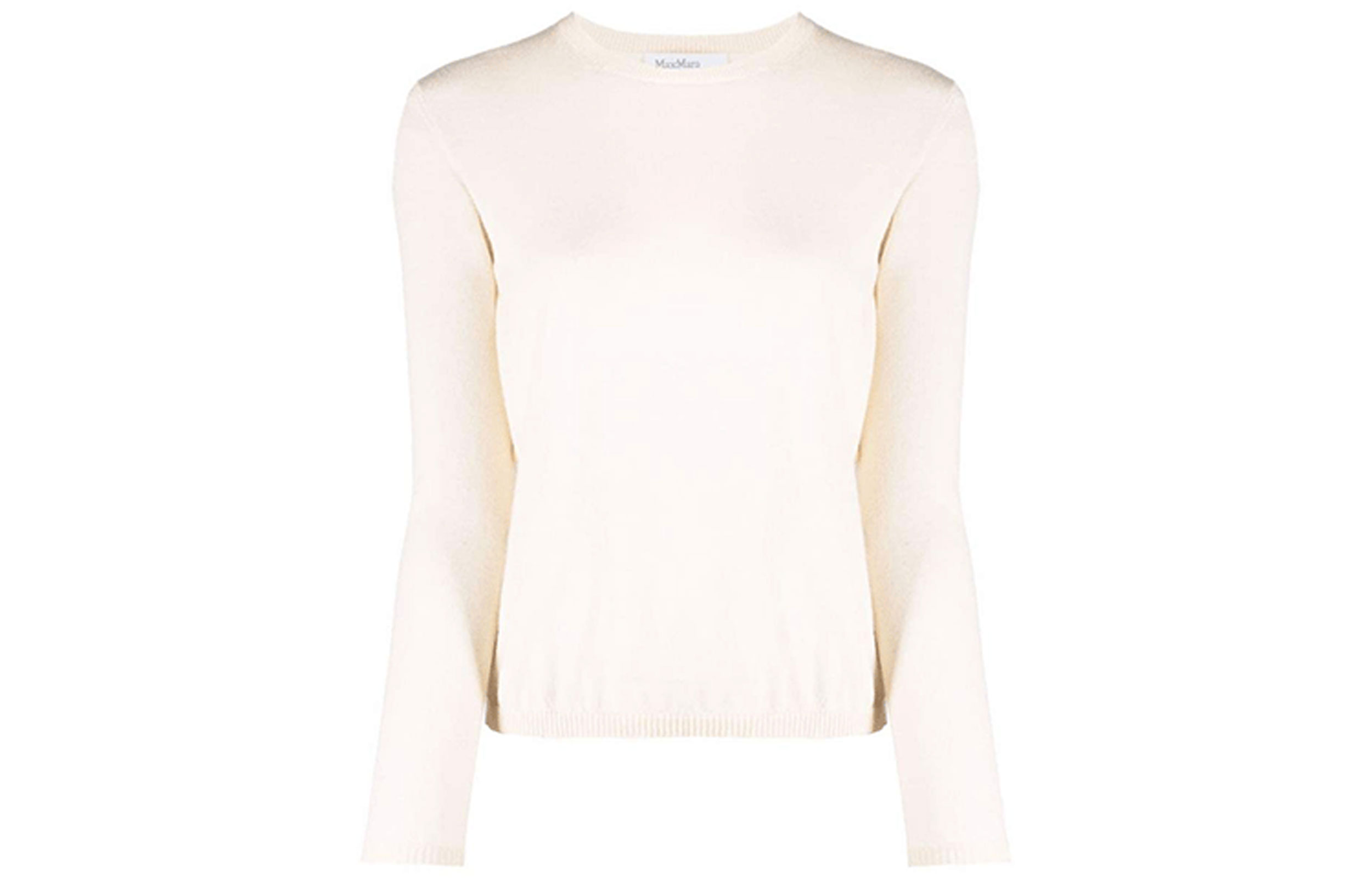 

MaxMara Кашемировый свитер женский белые