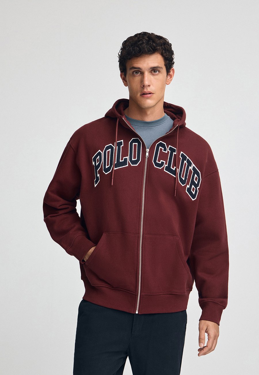 

Толстовка Polo Club Zip-up sweatshirt, Garnet/Dark Red, Красный, Толстовка Polo Club Zip-up sweatshirt, Garnet/Dark Red