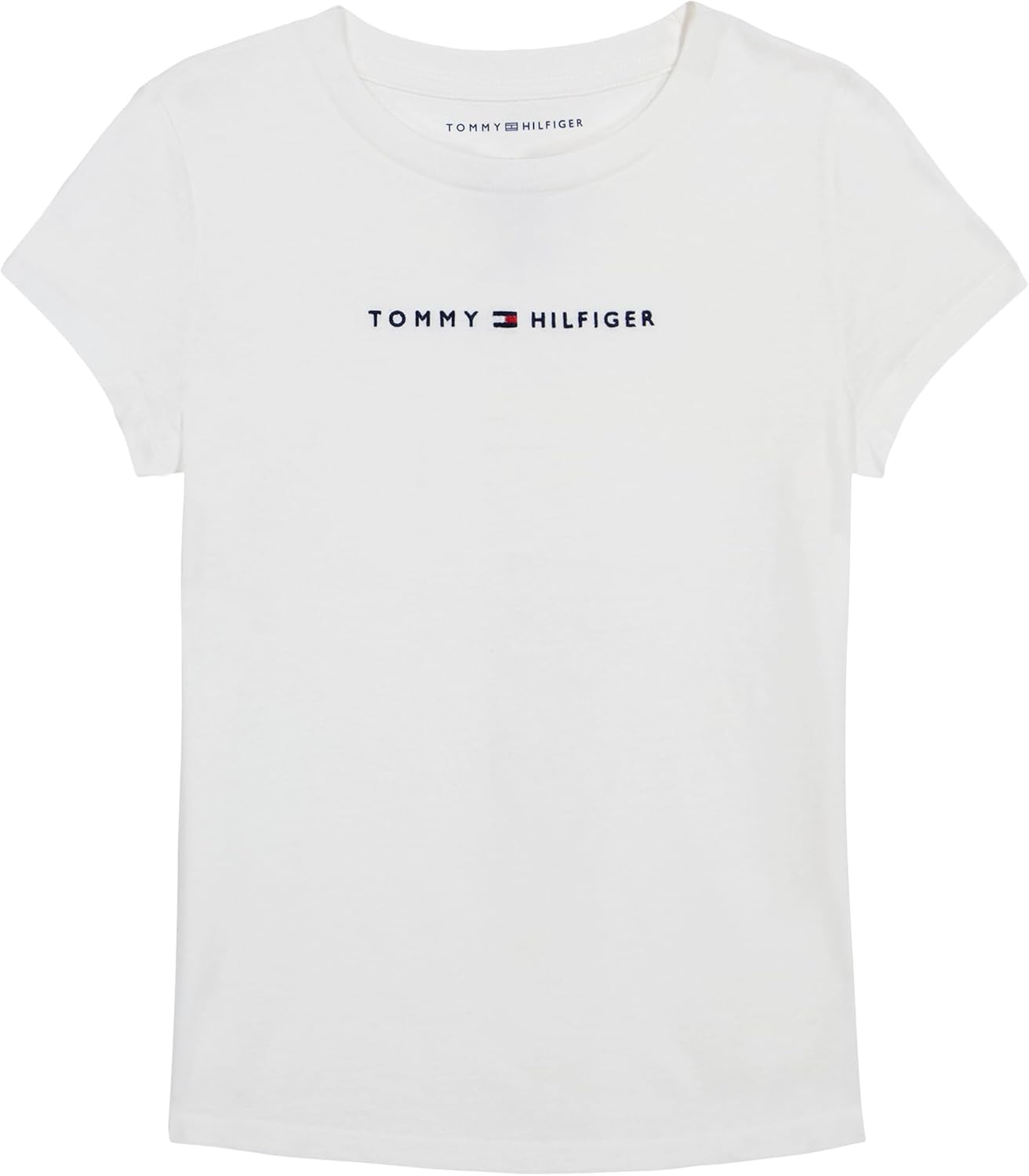 

Футболка с коротким рукавом и логотипом-флажком Tommy Hilfiger для девочек, White/Classic Logo, Белый, Футболка с коротким рукавом и логотипом-флажком Tommy Hilfiger для девочек, White/Classic Logo