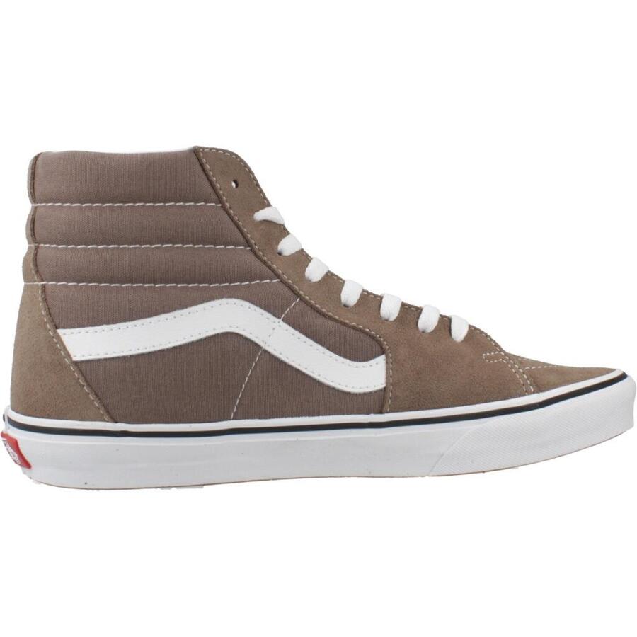 Кроссовки Vans модель Sk8-hi цвет коричневый — фото 4