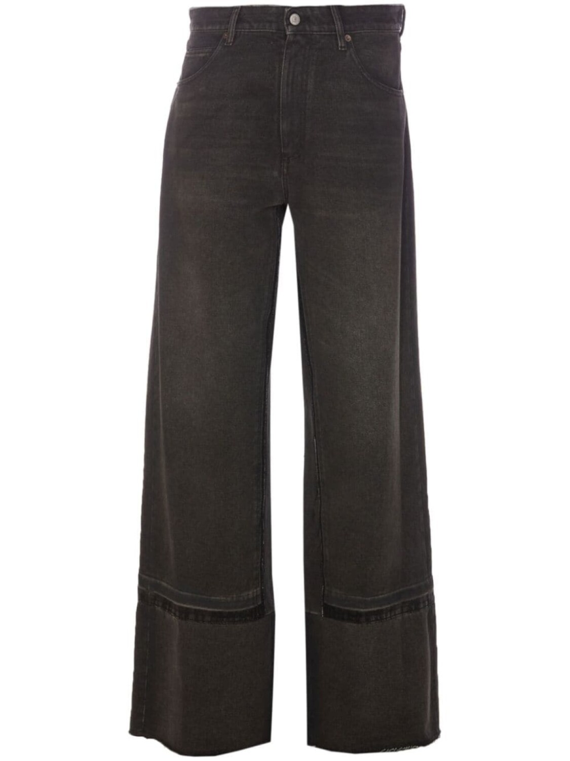 

Джинсы MM6 Maison Margiela с короткими рукавами, черный