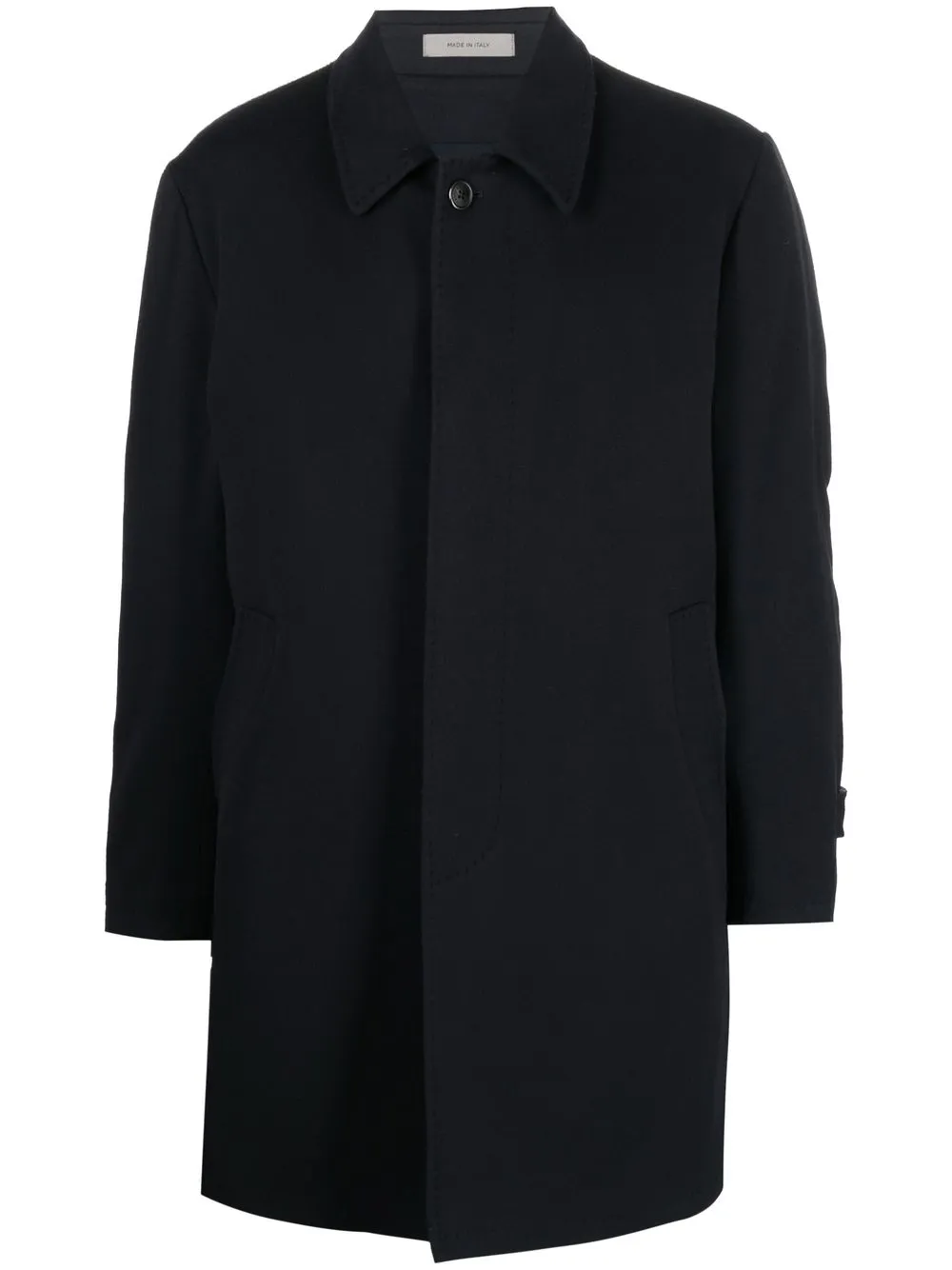 

Однобортное пальто Corneliani, синий