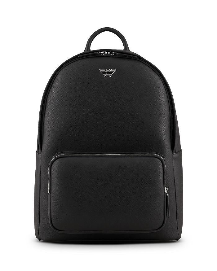 

Рюкзак Eagle с металлическими вставками Emporio Armani, черный