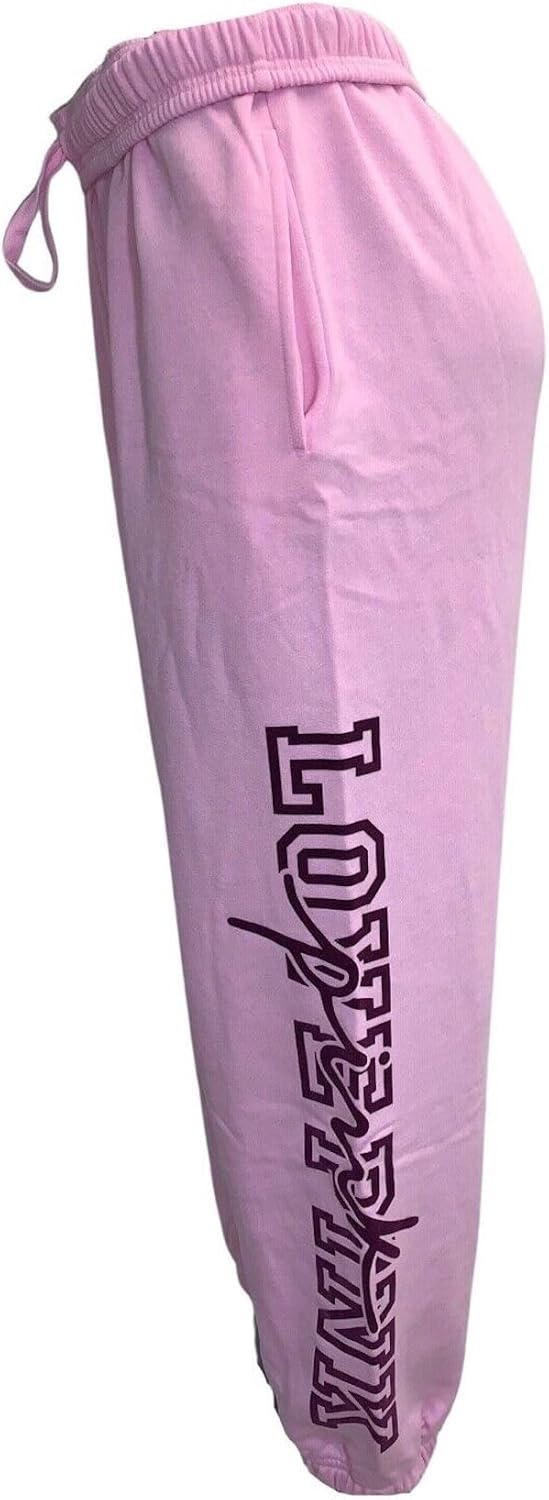 

Victoria's Secret женские флисовые мешковатые кампусные спортивные штаны, Pink