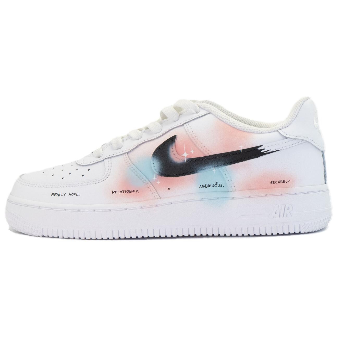 

Мужские кроссовки для скейтбординга Nike Air Force 1, Pink